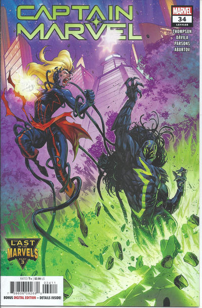 Captain Marvel (2018 11th Series) #34 Comic Books published by Marvel Comics