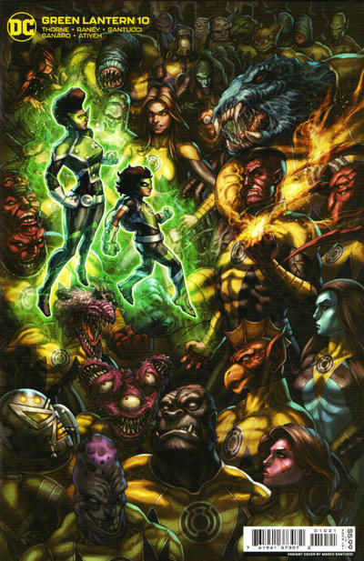 Green Lantern (2021 DC) #10 Cvr B Alan Quah Card Stock Variant Comic Books published by Dc Comics