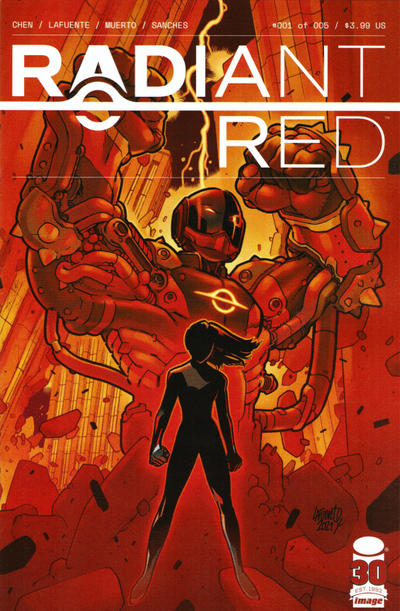 Radiant Red (2022 Image) #1 (Of 5) Cvr A Lafuente & Muerto Comic Books published by Image Comics