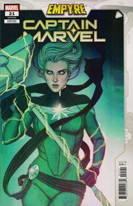 Captain Marvel (2018 11th Series) #21 Frison Empyre Variant (VF) Comic Books published by Marvel Comics