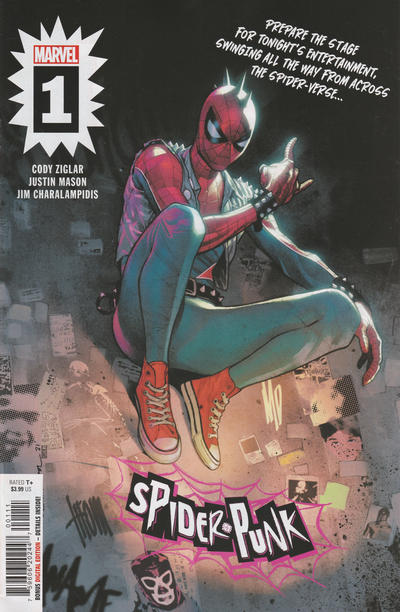 Spider-Punk (2022 Marvel) #1 (Of 5) Comic Books published by Marvel Comics