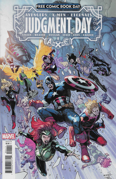 FCBD 2022 Avengers X-Men Eternals Judgement Day (2022 Marvel) #1 Comic Books published by Marvel Comics