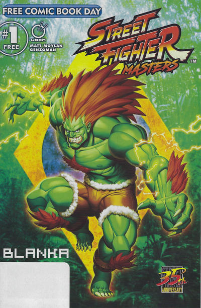 FCBD 2022 Street Fighter Masters Blanka (2022 Udon) #1 Comic Books published by Udon Entertainment Inc