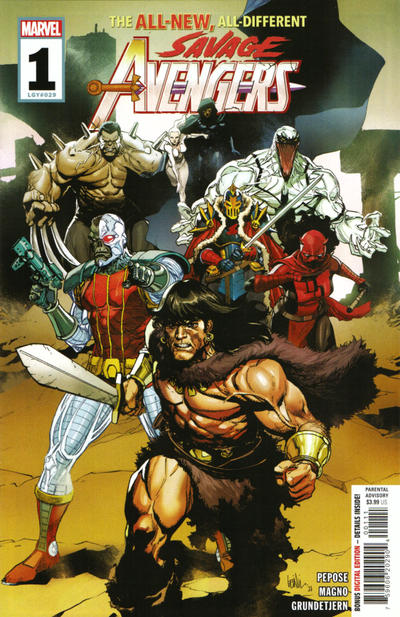 Savage Avengers (2022 Marvel) (2nd Series) #1 Comic Books published by Marvel Comics