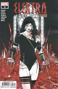 Elektra Black White and Blood (2021 Marvel) #3 (Of 4) Comic Books published by Marvel Comics