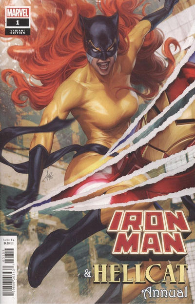 Iron Man Hellcat Annual (2022 Marvel) #1 Artgerm Var Comic Books published by Marvel Comics