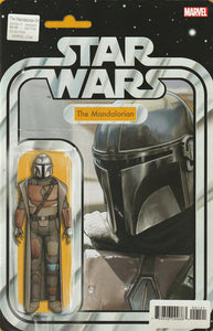Star Wars the Mandalorian (2022 Marvel) #1 Christopher Action Figure Variant Comic Books published by Marvel Comics