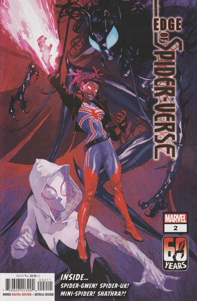 Edge of Spider-Verse (2022 Marvel) (2nd Series) #2 (Of 5) Comic Books published by Marvel Comics
