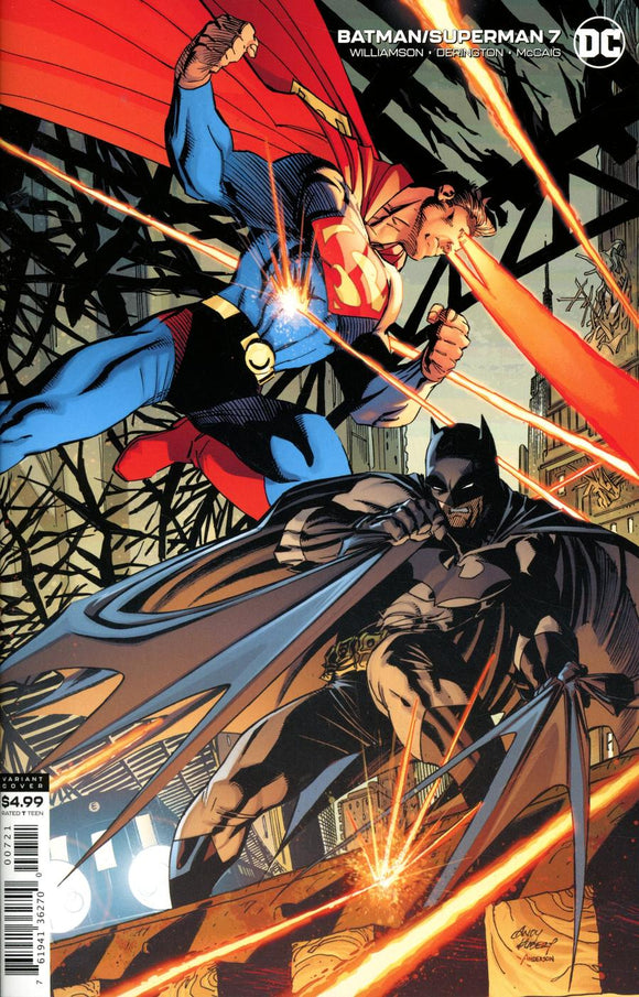 Batman Superman (2019 Dc) (2nd Series) #7 Card Stock Andy Kubert Variant Cover Comic Books published by Dc Comics