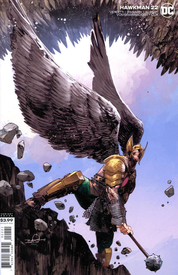 Hawkman (2018 Dc) (5th Series) #22 Gerardo Zaffino Variant (NM) Comic Books published by Dc Comics