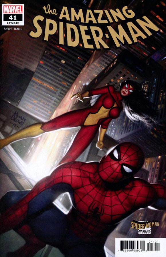 Amazing Spider-Man (2018 Marvel) (6th Series) #41 Brown Spider-Woman Variant Comic Books published by Marvel Comics