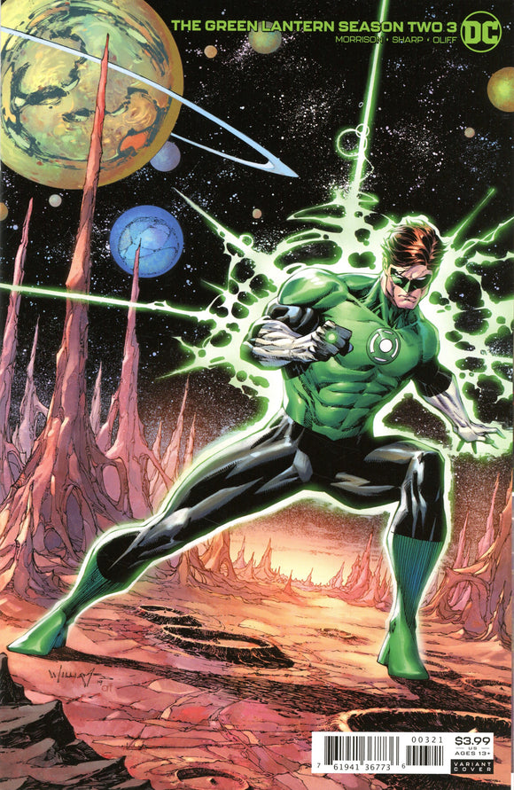 Green Lantern Season 2 (2020 Dc) #3 (Of 12) Scott Williams Variant Comic Books published by Dc Comics