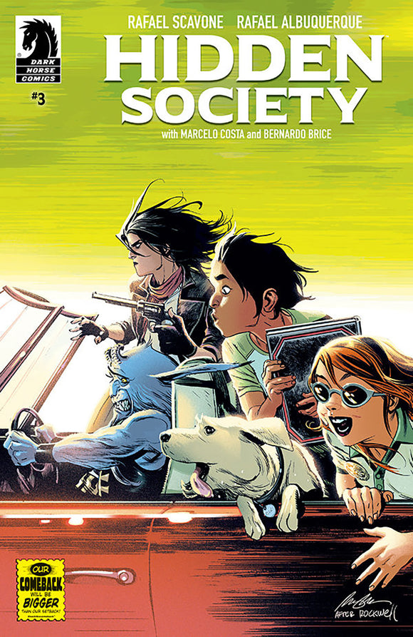 Hidden Society (2020 Dark Horse) #3 (Of 4) Cvr A Albuquerque (NM) Comic Books published by Dark Horse Comics