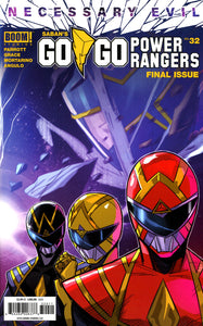 Go Go Power Rangers (2017 Boom) #32 Cvr A Carlini Connecting (NM) Comic Books published by Boom! Studios