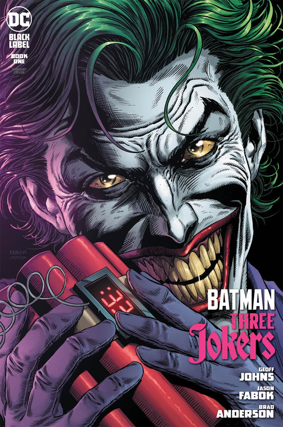 Batman Three Jokers (2020 DC) #1 Premium Variant C Jason Fabok Bomb Cover (NM) Comic Books published by Dc Comics