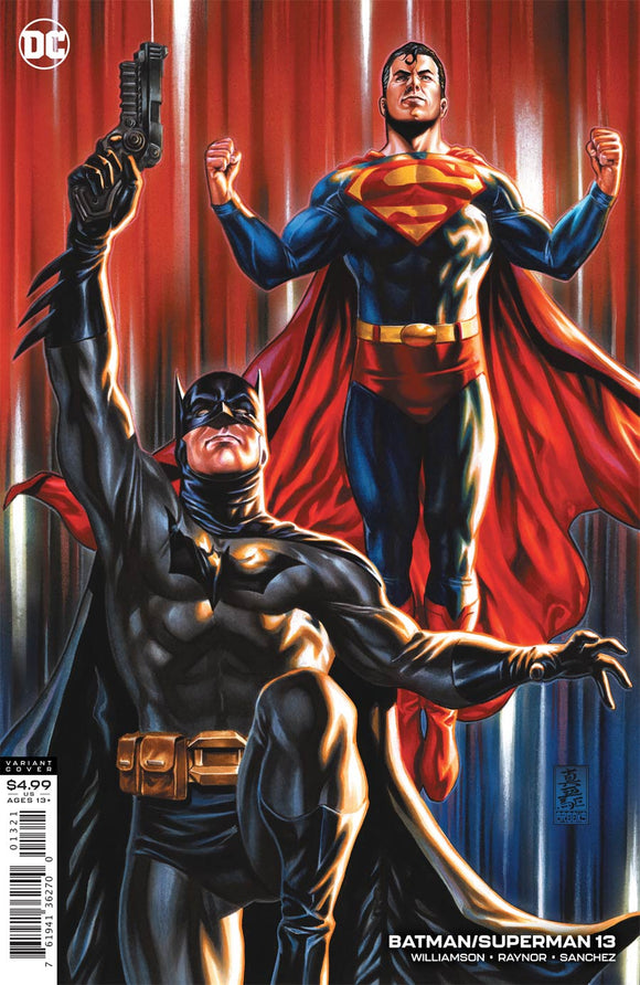 Batman Superman (2019 Dc) (2nd Series) #13 Cvr B Mark Brooks Card Stock Variant Comic Books published by Dc Comics