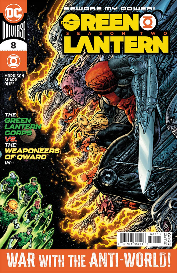 Green Lantern Season 2 (2020 Dc) #8 (Of 12) Cvr A Liam Sharp Comic Books published by Dc Comics