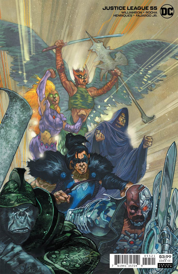 Justice League (2018 Dc) (3rd Series) #55 Cvr B Simone Bianchi Var (Dark Nights Death Metal) (NM) Comic Books published by Dc Comics