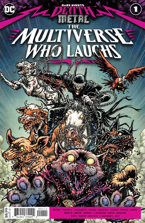 Dark Nights Death Metal Multiverse Who Laughs #1 (One Shot) Cvr A Chris Burnham Comic Books published by Dc Comics