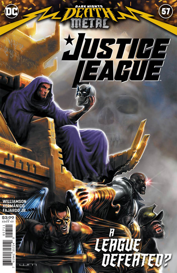 Justice League (2018 Dc) (3rd Series) #57 Cvr A Liam Sharp (Dark Nights Death Metal) Comic Books published by Dc Comics