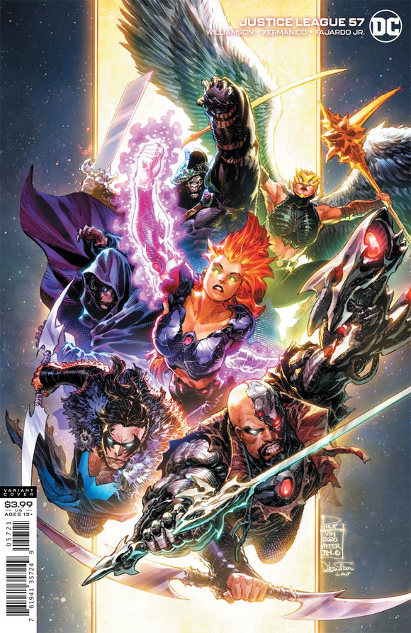 Justice League (2018 Dc) (3rd Series) #57 Cvr B Philip Tan Var (Dark Nights Death Metal) (NM) Comic Books published by Dc Comics