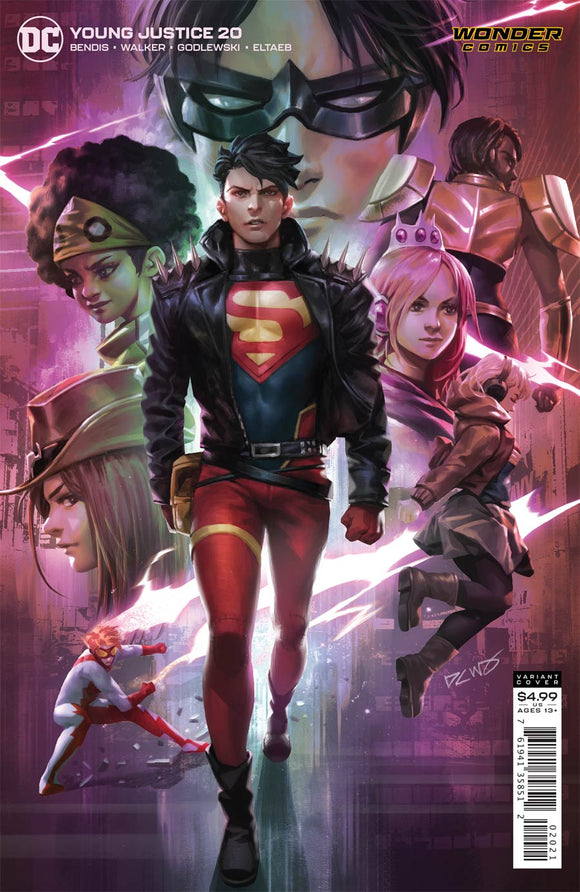 Young Justice (2018 Dc) (3rd Series) #20 Cvr B Derrick Chew Card Stock Var (NM) Comic Books published by Dc Comics