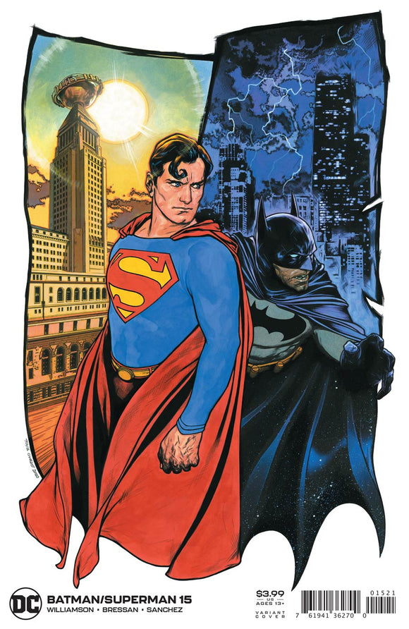 Batman Superman (2019 Dc) (2nd Series) #15 Cvr B Travis Charest Variant (NM) Comic Books published by Dc Comics
