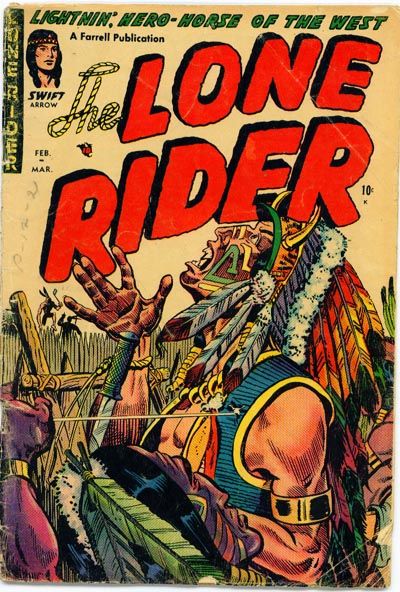 Lone Rider (1951 Farrell Comics (Superior)) #18 Comic Books published by Farrell Comics, Inc.