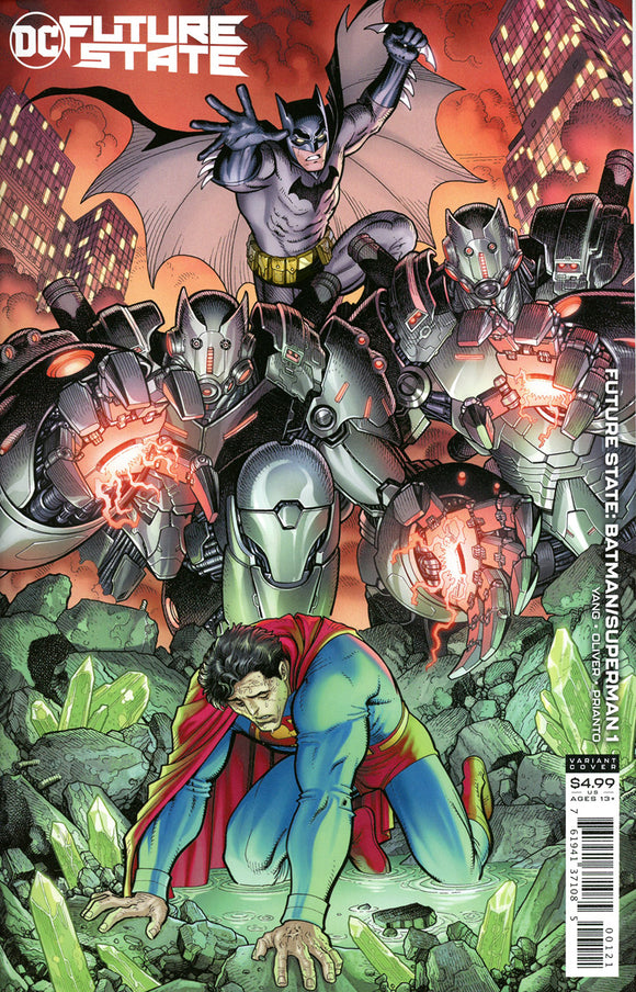 Future State Batman Superman (2020 DC) #1 (Of 2) Cvr B Arthur Adams Card Stock Variant Comic Books published by Dc Comics