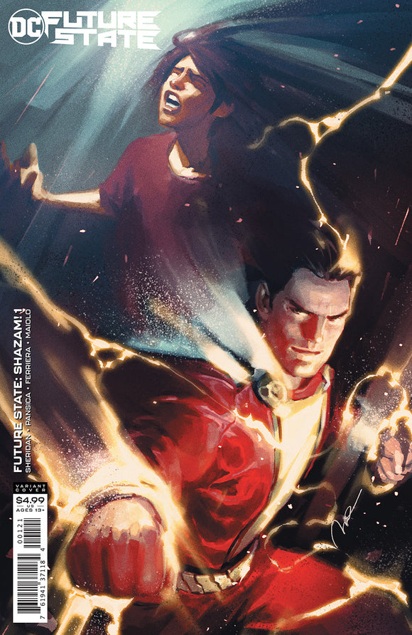 Future State Shazam (2020 DC) #1 (Of 2) Cvr B Gerald Parel Card Stock Variant Comic Books published by Dc Comics