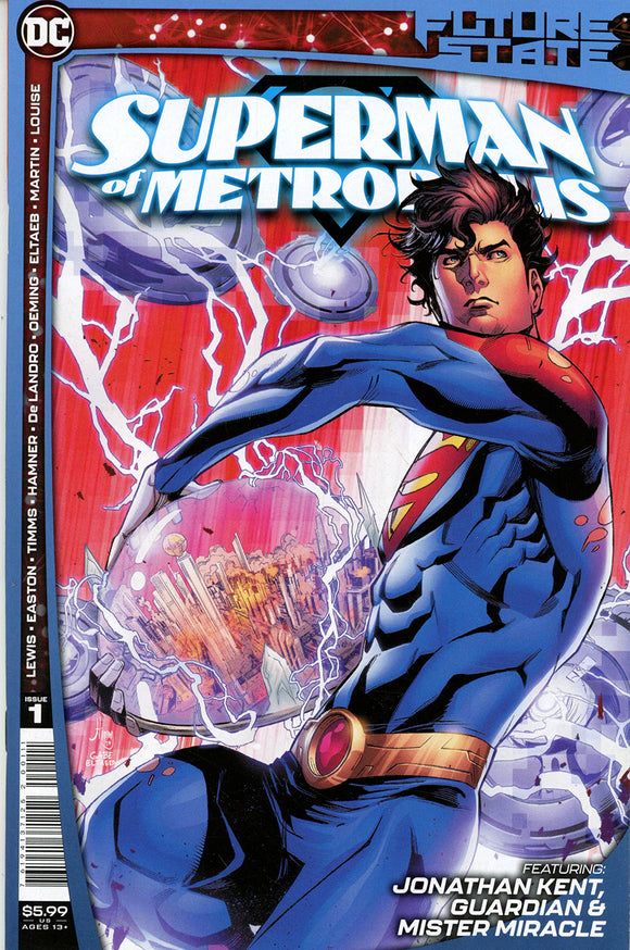 Future State Superman of Metropolis (2021 DC) #1 (Of 2) Cvr A John Timms Comic Books published by Dc Comics