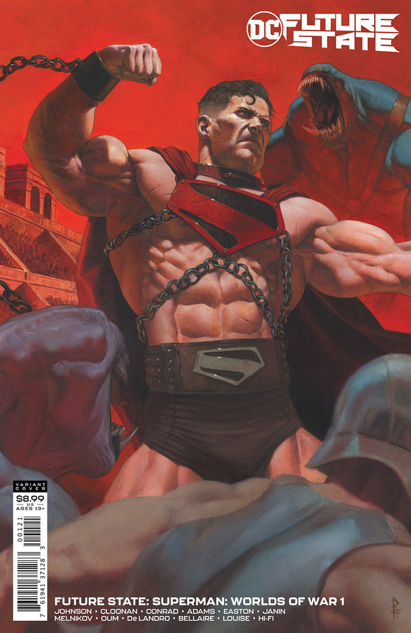 Future State Superman Worlds of War (2020 DC) #1 (Of 2) Cvr B Riccardo Federici Card Stock Variant Comic Books published by Dc Comics