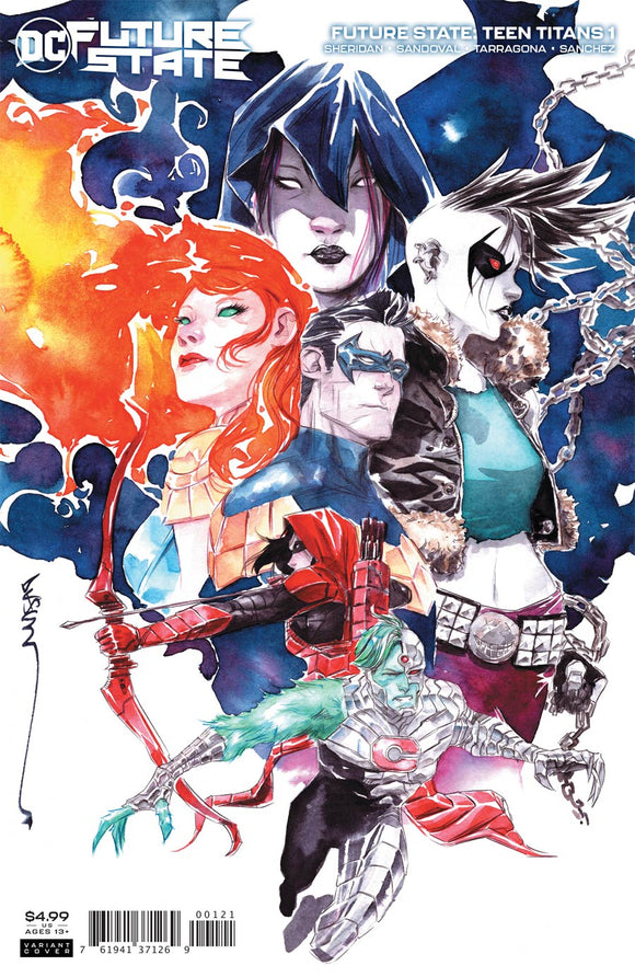 Future State Teen Titans (2020 DC) #1 (Of 2) Cvr B Dustin Nguyen Card Stock Var Comic Books published by Dc Comics