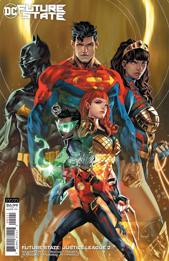 Future State Justice League (2020 DC) #2 (Of 2) Cvr B Kael Ngu Card Stock Variant Comic Books published by Dc Comics