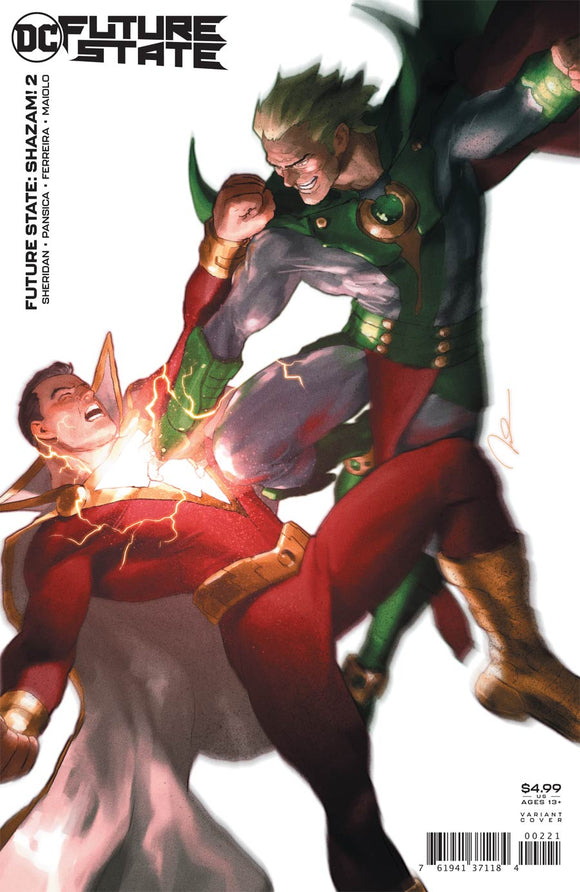 Future State Shazam (2020 DC) #2 (Of 2) Gerald Parel Card Stock Variant Comic Books published by Dc Comics