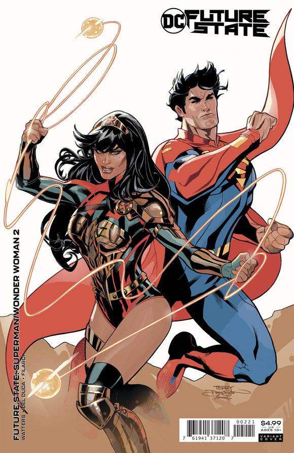 Future State Superman Wonder Woman (2020 DC) #2 (Of 2) Cvr B Terry Dodson & Rachel Dodson Card Stock Variant Comic Books published by Dc Comics