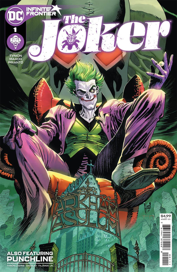 Joker (2021 DC) (2nd Series) #1 Cvr A Guillem March Comic Books published by Dc Comics