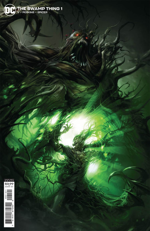 Swamp Thing (2021 DC) (7th Series) #1 (Of 10) Cvr B Francesco Mattina Variant Comic Books published by Dc Comics