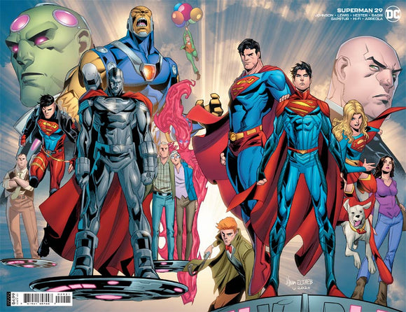 Superman (2018 Dc) (5th Series) #29 Cvr B John Timms Wraparound Var Comic Books published by Dc Comics