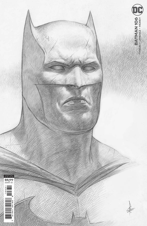Batman (2016 Dc) (3rd Series) #106 Incentive 1:25 Riccardo Federici Card Stock Variant Comic Books published by Dc Comics