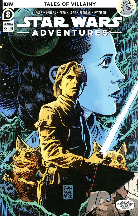 Star Wars Adventures (2020 IDW) #8 Cvr A Francavilla Comic Books published by Idw Publishing