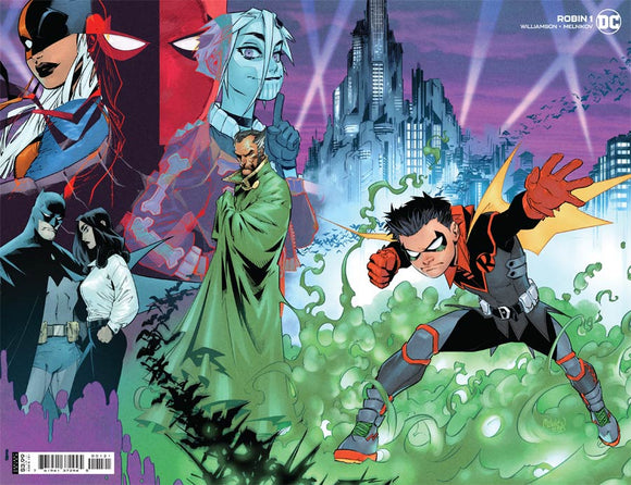 Robin (2021 DC) (5th Series) #1 Cvr B Gleb Melnikov Wraparound Variant Comic Books published by Dc Comics