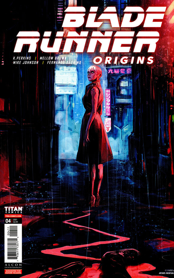 Blade Runner Origins (2021 Titan) #4 Cvr A Hervas (Mature) Comic Books published by Titan Comics