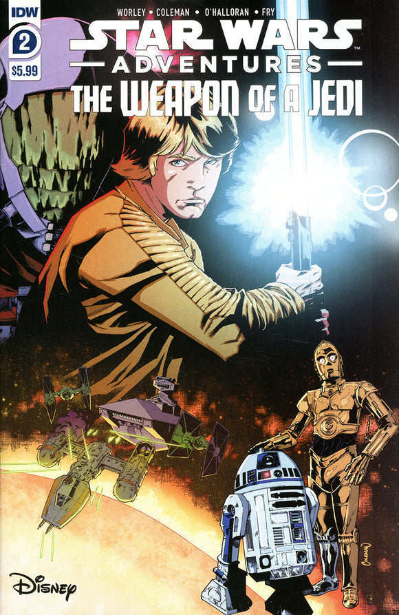 Star Wars Adventures The Weapon of a Jedi (2021 IDW) #2 (Of 2) Comic Books published by Idw Publishing