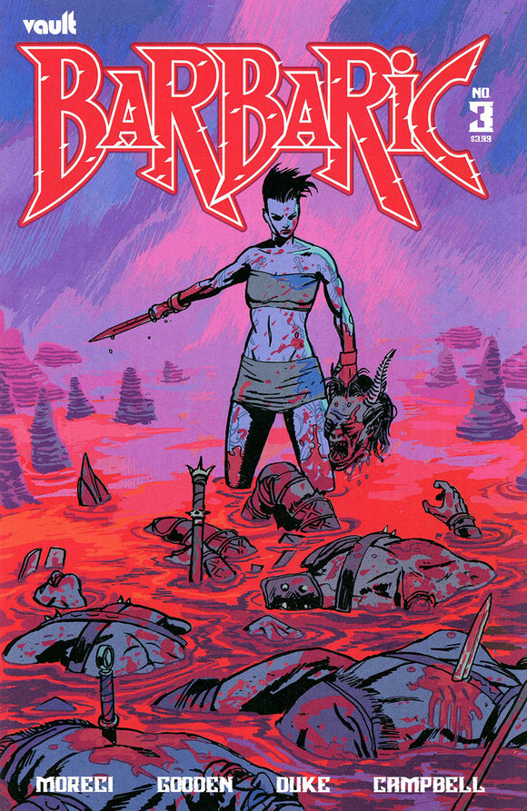 Barbaric (2021 Vault) #3 Cvr B Hixson Comic Books published by Vault Comics