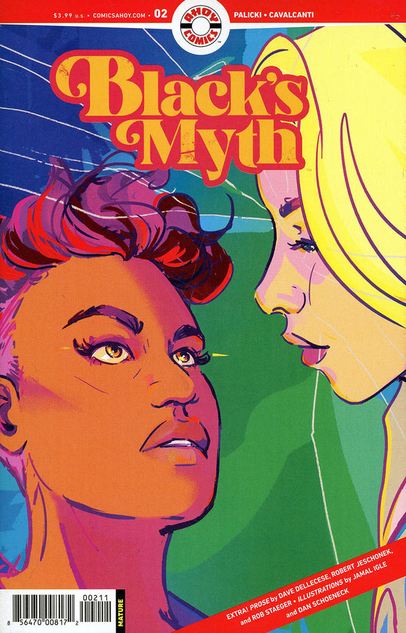 Black's Myth (2021 Ahoy) #2 Cvr A Kangas (Mature) Comic Books published by Ahoy Comics