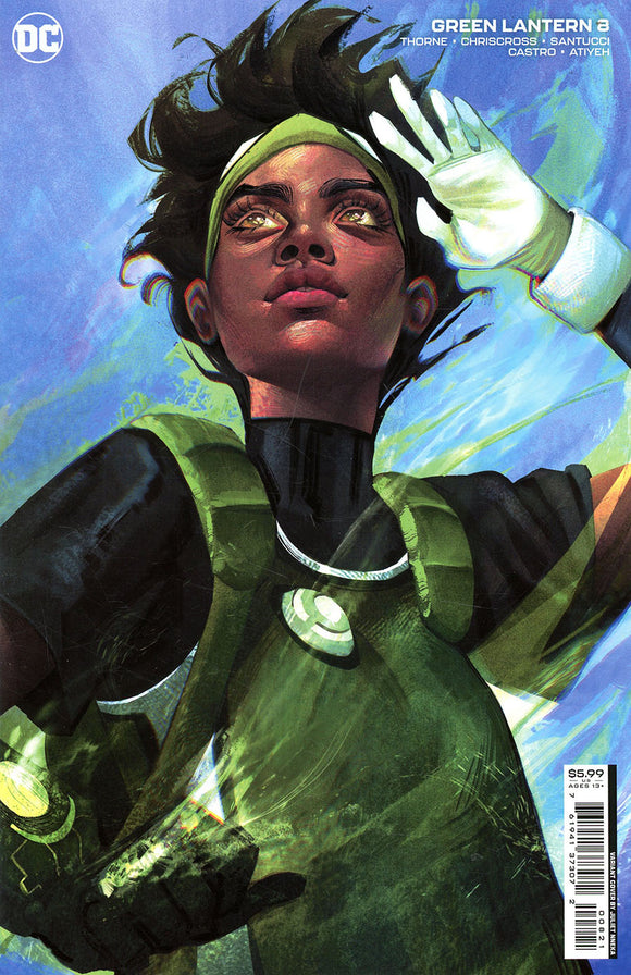 Green Lantern (2021 DC) #8 Cvr B Juliet Nneka Card Stock Variant Comic Books published by Dc Comics