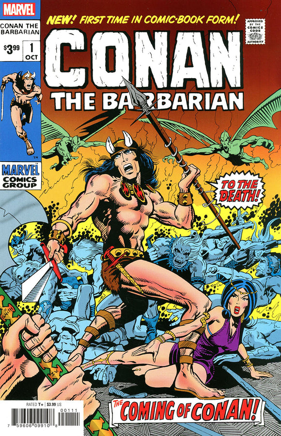 Conan the Barbarian Facsimile Edition (2021 Marvel) #1 Comic Books published by Marvel Comics