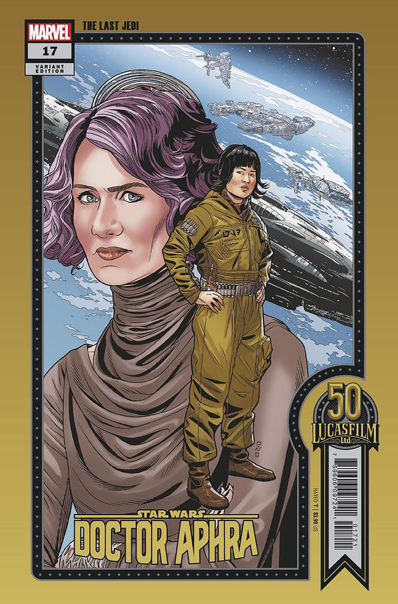 Star Wars Doctor Aphra (2020 Marvel) (2nd Series) #17 Sprouse Lucasfilm 50th Variant Comic Books published by Marvel Comics