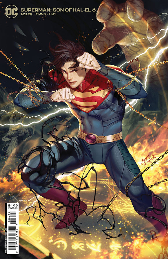 Superman Son of Kal-El (2021 DC) #6 Cvr B Inhyuk Lee Card Stock Variant Comic Books published by Dc Comics